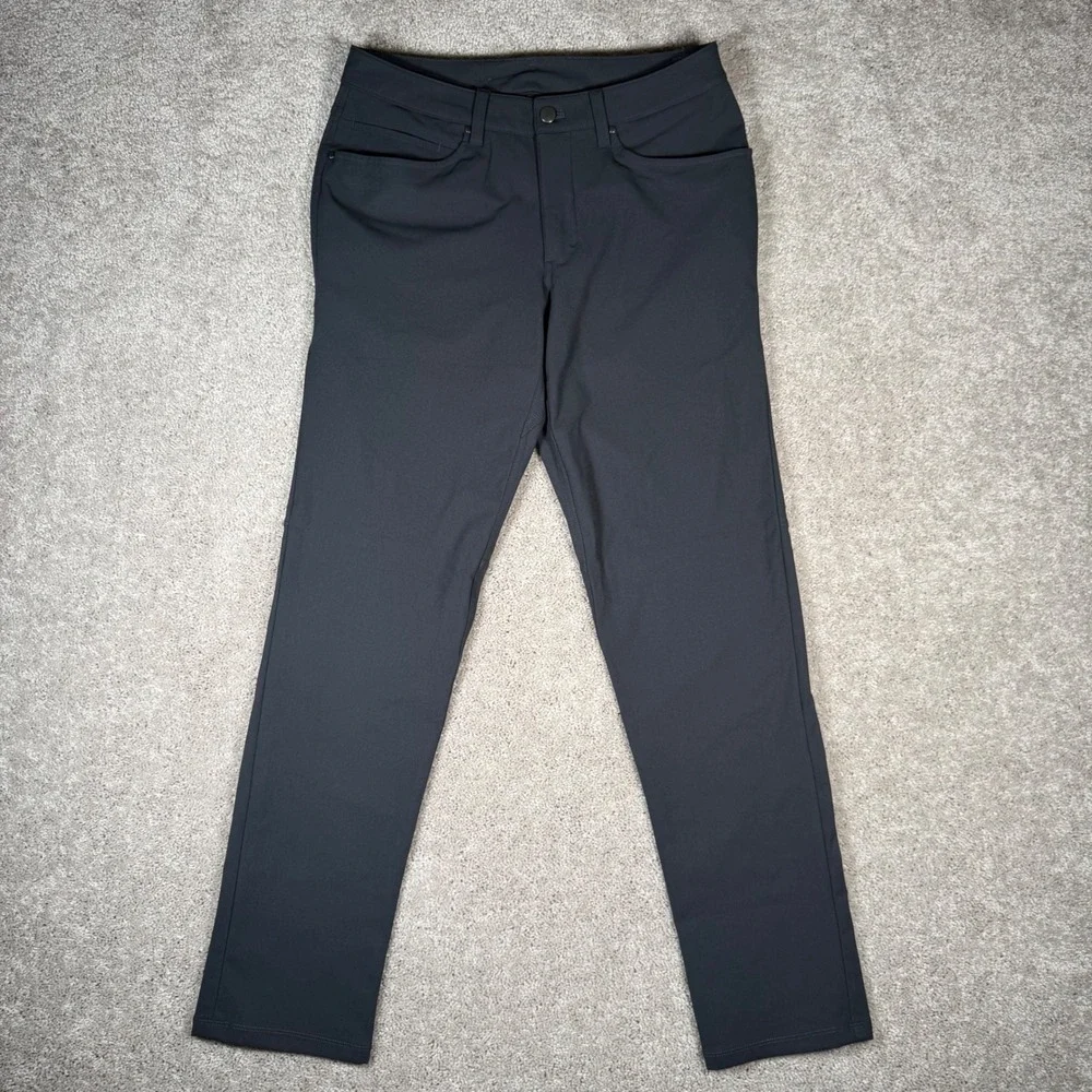 Lululemon ABC Pant Slim Fit Men's 30 Dark Grey Commuter Performance 5 Pocket